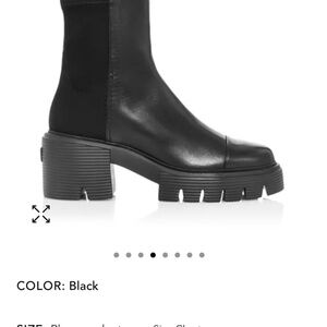 Stuart Weitzman Women's Soho 5050 Lug Sole Booties BRAND NEW! - Size 6